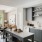 Modern grey cabinetry in apartment homes at Aventon Huntington Station