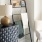 Blanket ladder next to bedroom dresser at Aventon Huntington Station